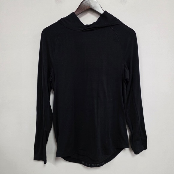 Lululemon Mens License to Train Hoodie Size S Black Athletic Lightweight Hooded